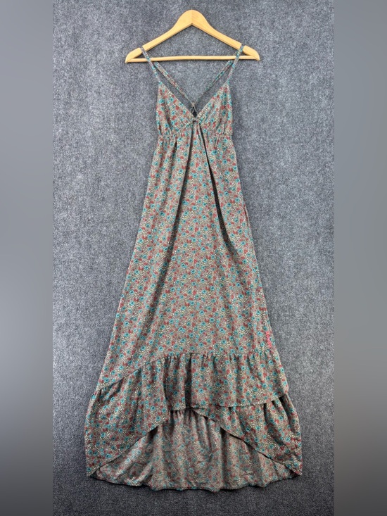 Billabong Dresses & Skirts - Billabong Boho Indie Feminine Floral Hi Low Maxi Dress Women’s M Resortwear